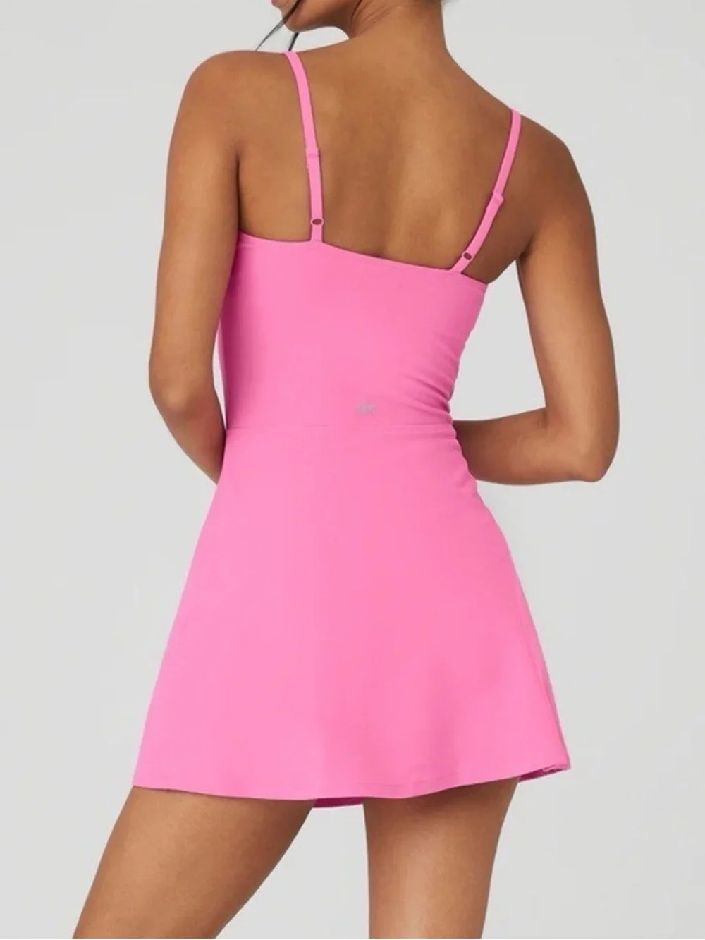 ALO Yoga Alosoft Courtside Tennis Dress- Paradise Pink/ Size Medium